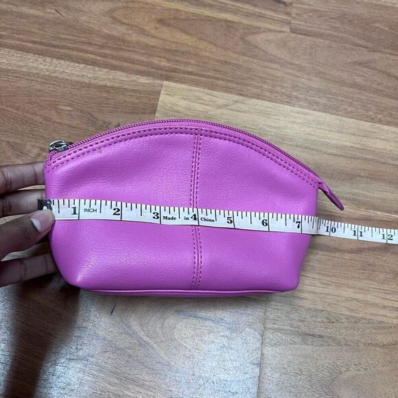 ili Womens RFID Cosmetic Case Pink Pouch - Picture 7 of 8